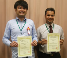 OB２人が日本植物形態学会で平瀬賞を受賞しました